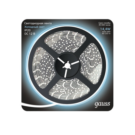 Светодиодные ленты — Лента Gauss 312000314 купить в 
