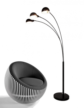 Торшеры и напольные светильники — Торшер Lumina Deco LDF 8801-3 BK купить в  Торшеры и напольные светильники — Торшер Lumina Deco LDF 8801-3 BK купить в