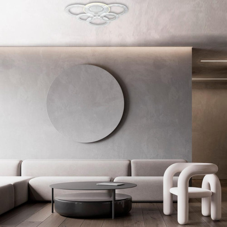 Потолочные люстры — Потолочная люстра Seven Fires Talek SF7054/7C-WT-BL купить в 