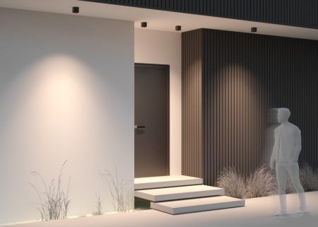 Накладные уличные светильники — Накладной уличный светильник Maytoni O309CL-L8GF3K купить в 