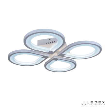 Потолочные светильники — Потолочная люстра iLedex Clover 6885/4 WH купить в  Потолочные светильники — Потолочная люстра iLedex Clover 6885/4 WH купить в