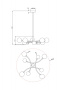 Люстры на штанге — Люстра на штанге Freya FR5116PL-08BS купить в 