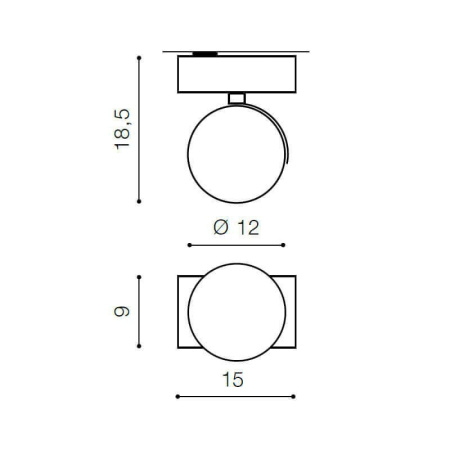 Споты — Спот Azzardo Max 1 230V AZ1373 купить в 