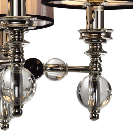 Люстры подвесные — Подвесная люстра Lumien Hall Монелья LH1054/6H-NK-WT купить в 