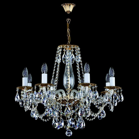 Люстры подвесные — Подвесная люстра Artglass Demeter VIII. Polished CE купить в 