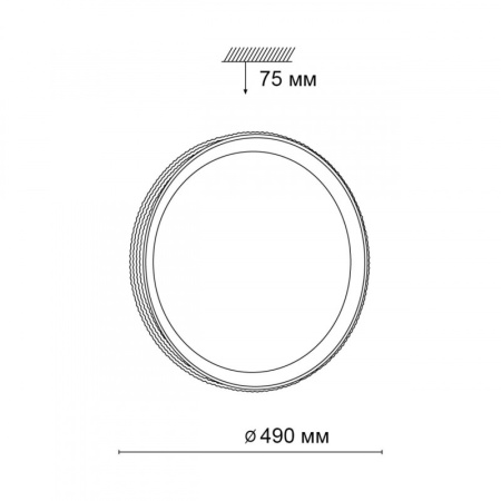Накладные светильники — Накладной светильник Sonex 3054/EL купить в 