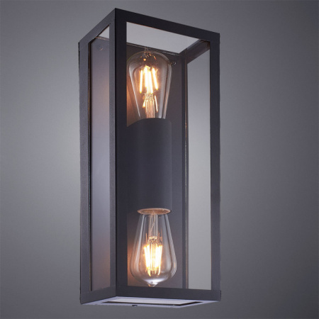 Уличные настенные светильники — Светильник настенный ARTE Lamp A4569AL-2BK купить в  Уличные настенные светильники — Светильник настенный ARTE Lamp A4569AL-2BK купить в