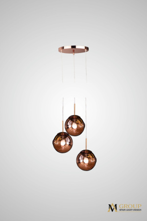 Люстры каскадные — Каскадная люстра AM Group AM352-3CP купить в 