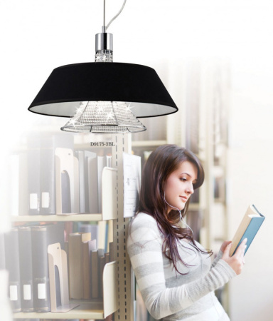 Подвесные светильники — Подвесной светильник Lumina Deco LDP 9175-3 BK купить в  Подвесные светильники — Подвесной светильник Lumina Deco LDP 9175-3 BK купить в