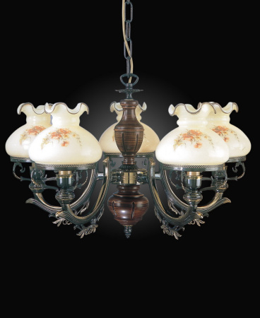 Люстры подвесные — Подвесная люстра Reccagni Angelo L 2812/5 купить в  Люстры подвесные — Подвесная люстра Reccagni Angelo L 2812/5 купить в