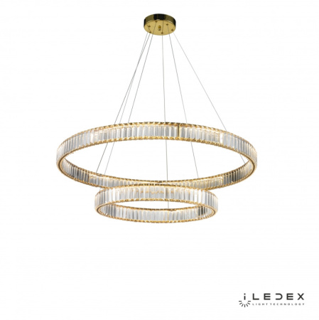 Люстры каскадные — Каскадная люстра iLedex 10920P/2-60W-3000K (10/6) GL-CL купить в  Люстры каскадные — Каскадная люстра iLedex 10920P/2-60W-3000K (10/6) GL-CL купить в