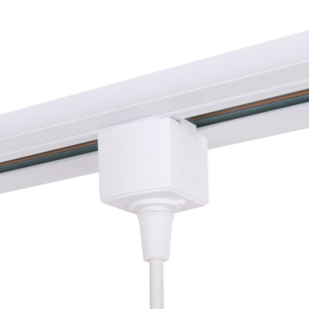 Коннекторы — Коннектор Elektrostandard 85121/00/Коннектор для однофазного шинопровода белый купить в 