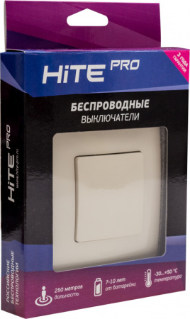 Выключатели — Выключатель HiTE PRO HP-LE-1-ivory купить в 