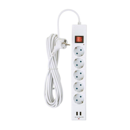 Удлинители кабелей — Сетевой фильтр Duwi 2хUSB 5гн 5м с/з 32588 8 купить в  Удлинители кабелей — Сетевой фильтр Duwi 2хUSB 5гн 5м с/з 32588 8 купить в
