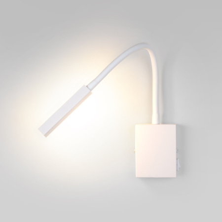 Настенные бра — Бра Elektrostandard KNOB 40118/LED белый купить в 