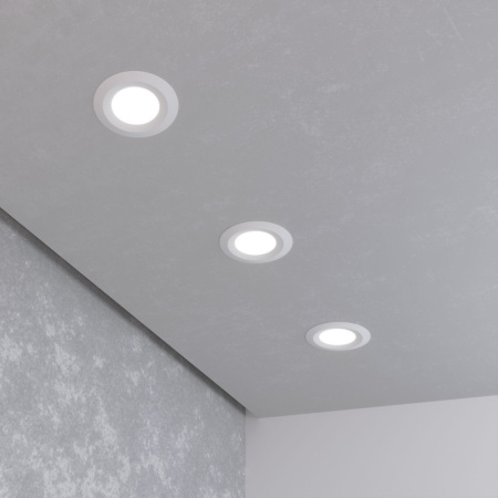 Встраиваемые точечные светильники — Встраиваемый светильник Elektrostandard 110 MR16 белый купить в 