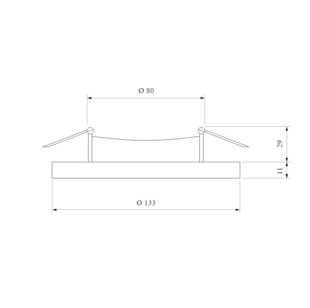 Встраиваемые точечные светильники — Встраиваемый светильник Elektrostandard 3026 GX53 CL прозрачный купить в 
