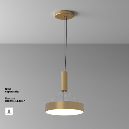 Накладные светильники — Накладной светильник Maytoni Technical C032CL-36W4K-RD-MG купить в 