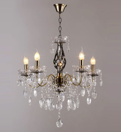 Потолочные люстры — 02597/5 бронза купить в 