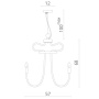 Люстры подвесные — Подвесная люстра Divinare 2718/04 LM-12 купить в  Люстры подвесные — Подвесная люстра Divinare 2718/04 LM-12 купить в