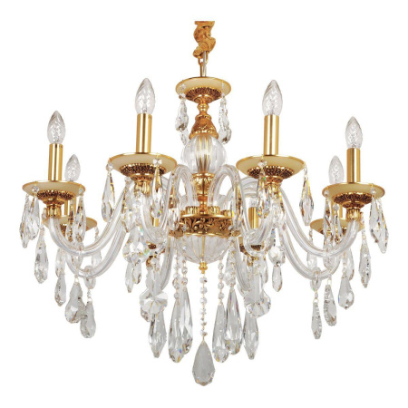 Люстры подвесные — Подвесная люстра Abrasax Tina 3119/8GO купить в 