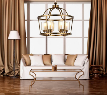 Люстры подвесные — Подвесная люстра Lumina Deco LDP 1222-6 MD купить в 