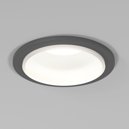 Встраиваемые точечные светильники — Встраиваемый светильник Elektrostandard 25010/01 GU10 графит купить в 