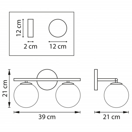 Настенные бра — Бра Lightstar 815523 купить в  Настенные бра — Бра Lightstar 815523 купить в