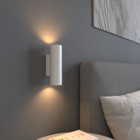 Настенные бра — Бра Elektrostandard Ribs MRL 1017 белый купить в  Настенные бра — Бра Elektrostandard Ribs MRL 1017 белый купить в